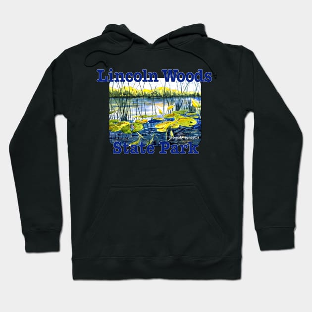 Lincoln Woods State Park, Rhode Island Hoodie by MMcBuck